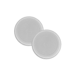 Aquasound Jazz jazz speakerset (=2 stuks) - waterdicht / hitte bestending / vorstbestendig - 70 watt - kleur wit - 175 x 60 mm GA54960