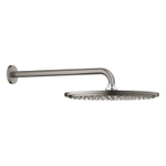 GROHE Rainshower hoofddoucheset: hoofddouche Ø31cm met douchearm wandmontage 38cm brushed hard graphite SW98869