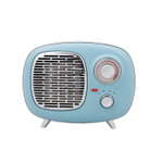 Eurom B-4 PTC 1500 Ventilatorkachel Retro Design 1500watt 14.5x28.1x21.8cm Blauw SW486868