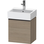 Duravit D-Neo wastafelonderkast 43.4x44x32.2cm Linksdraaiend 1 deur Eiken (terra) Mat SW640688