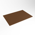 Mondiaz TOP 30 Topblad - 50x30x0.9cm - geschikt voor afdekplaat - Solid surface - Rust SW1020871