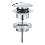 GROHE klikwaste afvoerplug 5/4" push to open chroom 0434215