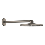 GROHE Rainshower SmartActive 310 Hoofddouche - 31cm - 2 straalsoorten - wandarm 43cm - geborsteld hard graphite SW484601