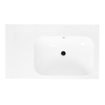 Best Design wastafel 80cm voor splash meubel zonder kraangat wit SW816113