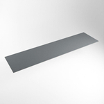 Mondiaz TOP 51 Topblad - 200x51x0.9cm - geschikt voor afdekplaat - Solid surface - Plata SW1017365