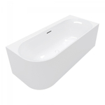 Villeroy & Boch Loop & friends hoekbad - 170x75cm - hoek rechts - acryl Stone white mat SW917911