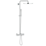 GROHE Rainshower Modern Regendoucheset Opbouw - hoofddouche 31cm - handdouche staaf 1 stand - chroom 0436200