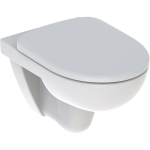 Geberit 280 Basic wandclosetpack met wandcloset diepspoel 36x53cm met closetzitting met deksel wit SW398939