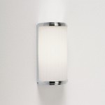 Astro Monza Classic wandlamp 250 exclusief E27 CFL chroom 12.5x8.9x19cm IP44 staal A SW75646