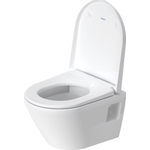 Duravit D-Neo wandtoilet met zitting 37x48x40cm Wit Hoogglans SW544307