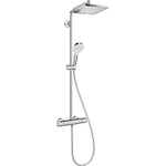 Hansgrohe Crometta e 240 1jet showerpite met thermostaat ecosmart chroom SW73207