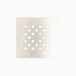 Afvoerrooster - 13x13x1cm - Geborsteld RVS PVD SW543420