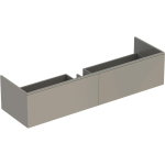 Geberit Xeno2 wastafelonderbouwkast met 2 laden 159.5x35x47.3cm greige SW417223