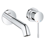 GROHE Essence New Wastafelkraan Inbouw - uitloop 18.3cm - M-size - zonder waste - chroom 0442581