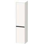 Duravit Ketho.2 Hoge kast 40x36x176cm 2 Rechtsdraaiende deuren Spaanplaat wit supermat SW772455