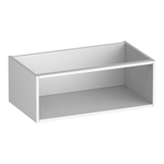 BRAUER Flourish zijkast - 80x30x45.5cm - met 1 opbergvak mat wit SW228073