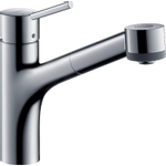 Hansgrohe Talis S keukenkraan met uittrekbare handdouche chroom 0450575