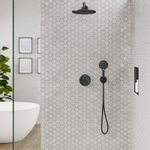 Hansgrohe Showerselect s Doucheset inbouw thermostaat 2 functies mat zwart SW812076