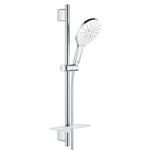 GROHE QuickFix Vitalio glijstangset met zeepschaal en 3 standen ronde handdouche chroom SW705167