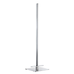 Smedbo Outline Reserverolhouder - 11x39.4x11cm - Massief messing Chroom SW74085