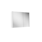 Adema Prime Spiegelkast - 80x63x16cm - inclusief zijpanelen - mat wit SW815274
