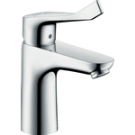 Hansgrohe Focus Care wastafelkraan met ComfortZone 100 met verlengde greep 12.1cm EcoSmart met waste chroom 0605624
