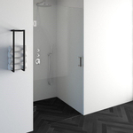 BRAUER Create Douchedeur - 100x200cm - profielloos - antikalk - 8mm veiligheidsglas - chroom glans SW223719