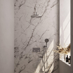 BRAUER Brushed Carving Thermostatische Regendouche inbouw - drukknoppen - SET 58 - 30cm hoofddouche - gebogen muurarm - 3 standen handdouche - doucheslang - wandaansluitbocht - RVS geborsteld PVD SW925449