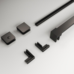 Aqua Vista Montageset Galatina Entrada zijwand Black Edition SW969853