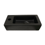 Best Design Farnetta fontein Links 37x18x9cm mat zwart SW279984