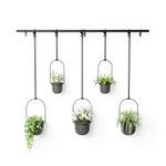 Umbra Triflora plantenhouder 138x18x95cm voor 5 planten Staal Zwart SW719971