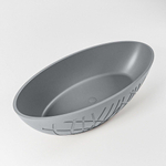 MONDIAZ HOLM Vrijstaand bad - 180x85cm - kleur Plata / Plata SW1015115