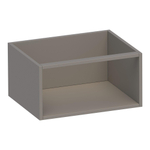 BRAUER Flourish zijkast - 59x30x45.5cm - met 1 opbergvak mat taupe SW445686