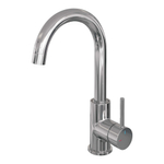 Brauer Chrome Edition Wastafelmengkraan opbouw - hoog - draaibaar - ronde uitloop - model a - chroom SW30674