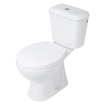 Differnz Toiletpot Duoblok Staand Achter Onder Onderuit Wit SW471268