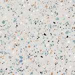 SAMPLE Prissmacer Cerámica Gobi Bianco Vloer- en wandtegel gerectificeerd Terrazzo Mat Wit SW735584