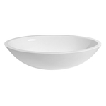 Best Design New Stone waskom 52x38cm met klikwaste Solid Surface hoogglans wit SW28085