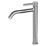 Differnz Kraan Koud/warm hoog gebogen kraan mat chroom SW705379