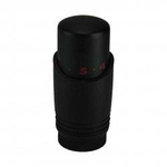 Riko luxe thermostaatknop M-30 mat zwart SW110895