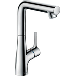 Hansgrohe Talis Ss wastafelkraan 210 120° draaibaar met waste chroom SW31411