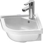 Duravit Starck 3 hoekfontein 44 x 38 cm. wit 0313777