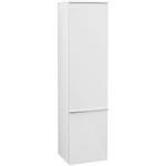 Villeroy en Boch Venticello hoge kast met 1 deur 154.6x40.4x37.2cm rechts glans wit 1025492