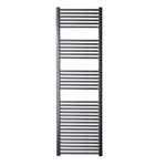 Sanicare design radiator recht 172 x 60 cm. gun metal SW1000708