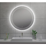 Wiesbaden Deco spiegel rond met LED, dimbaar 80 cm SW523984