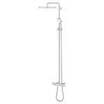 GROHE Tempesta Cosmopolitan Cube Regendoucheset opbouw - badkraan - hoofddouche 25cm - handdouche rond - chroom SW490426