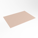 Mondiaz TOP 30 Topblad - 50x30x0.9cm - geschikt voor afdekplaat - Solid surface - Rosee SW1018522