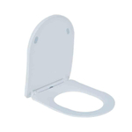 Wiesbaden Shade Slim toiletzitting met deksel met quickrelease en softclose mat wit SW373855