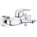 GROHE Eurostyle New badkraan met omstel en koppelingen chroom SW28949