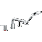 Hansgrohe Talis s afdekset 4 gats badrandcombinatie chroom SW31794