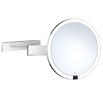 Smedbo Outline Cosmeticaspiegel - 20x20cm - ophangen - Massief messing Chroom SW724513